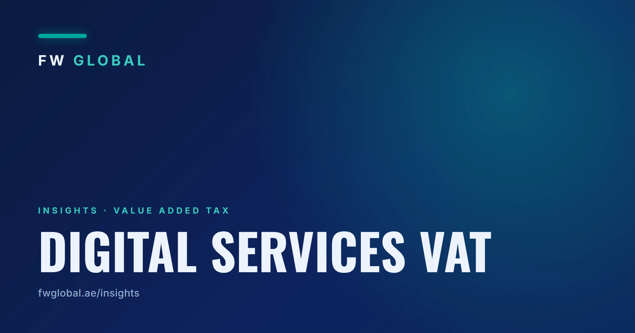 FW Global Insights — Digital services VAT
